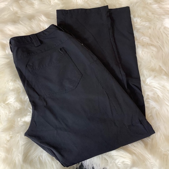 Duluth Trading Co Pants Womens 14x33 Black Flexpedition Hiking Stretch Outdoors - Picture 6 of 12